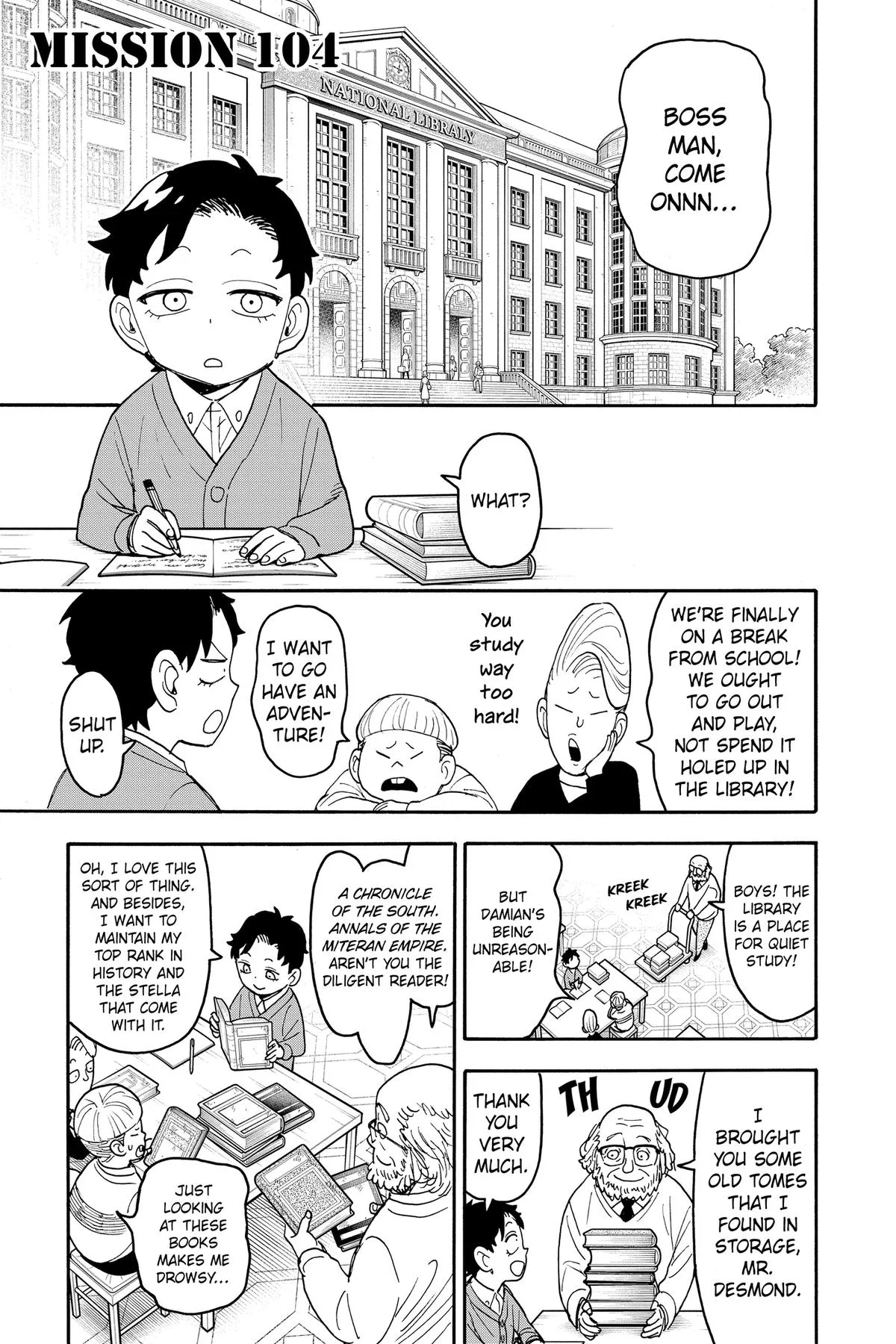 Spy x Family Chapter 104 Page 1