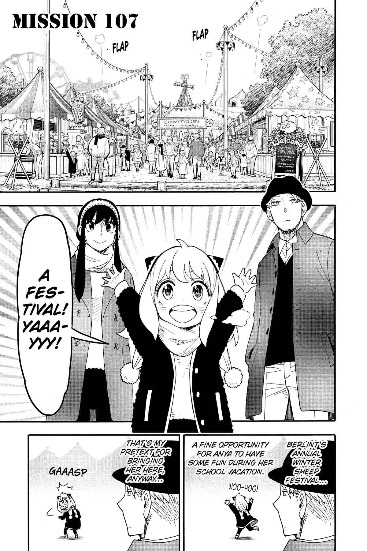 Spy x Family Chapter 107 Page 1