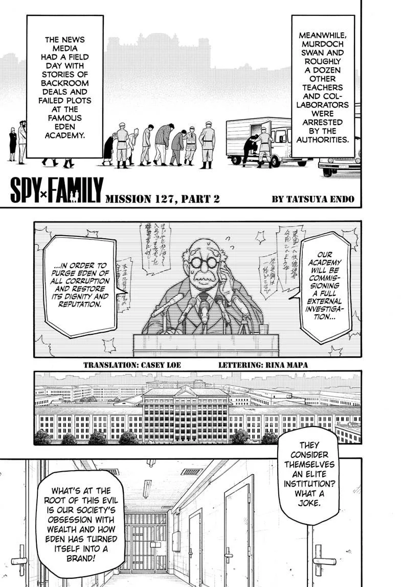 Spy x Family Chapter 127.2 Page 1