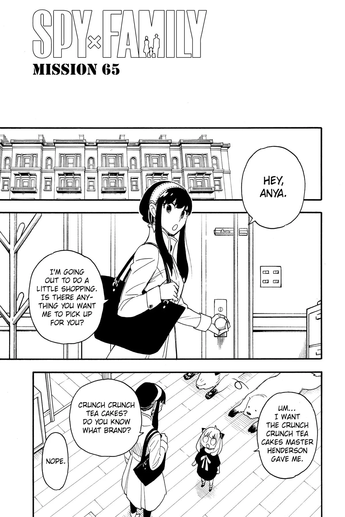 Spy x Family Chapter 65 Page 1