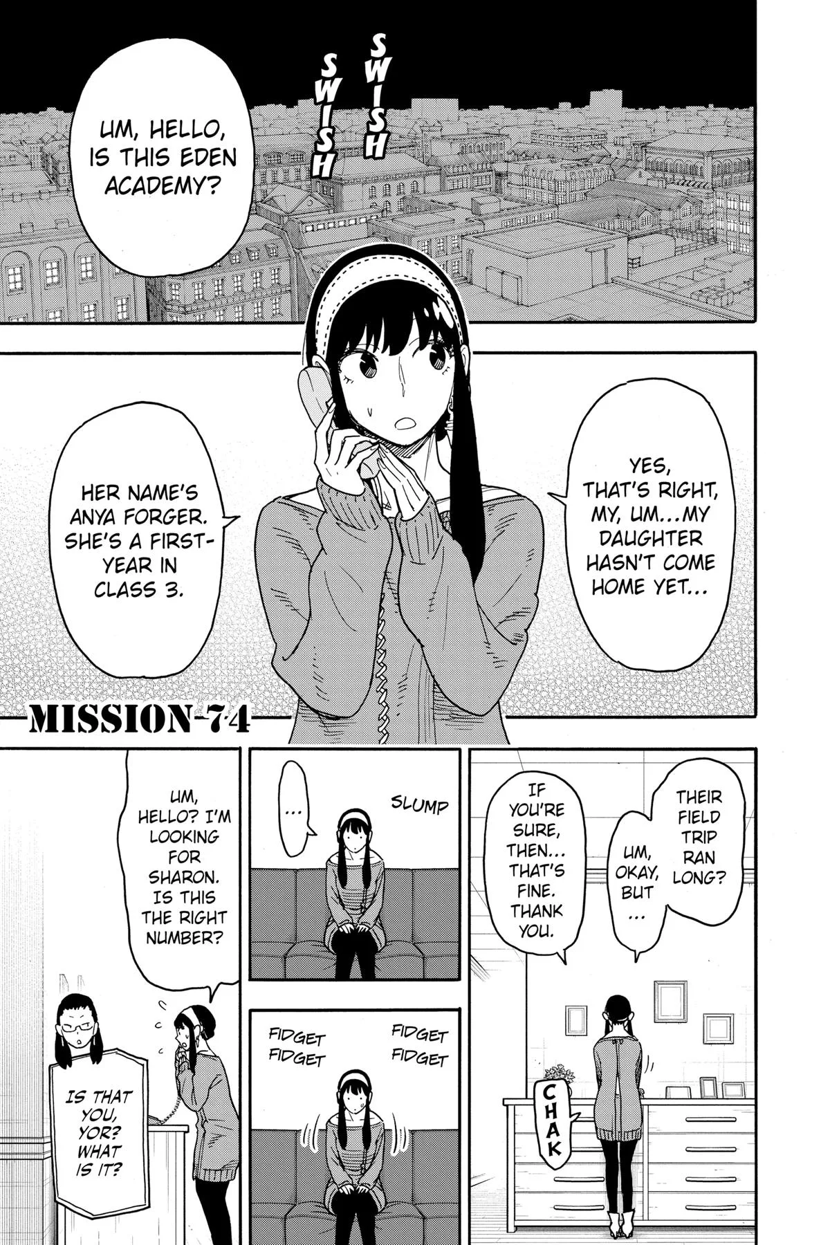 Spy x Family Chapter 74 Page 1
