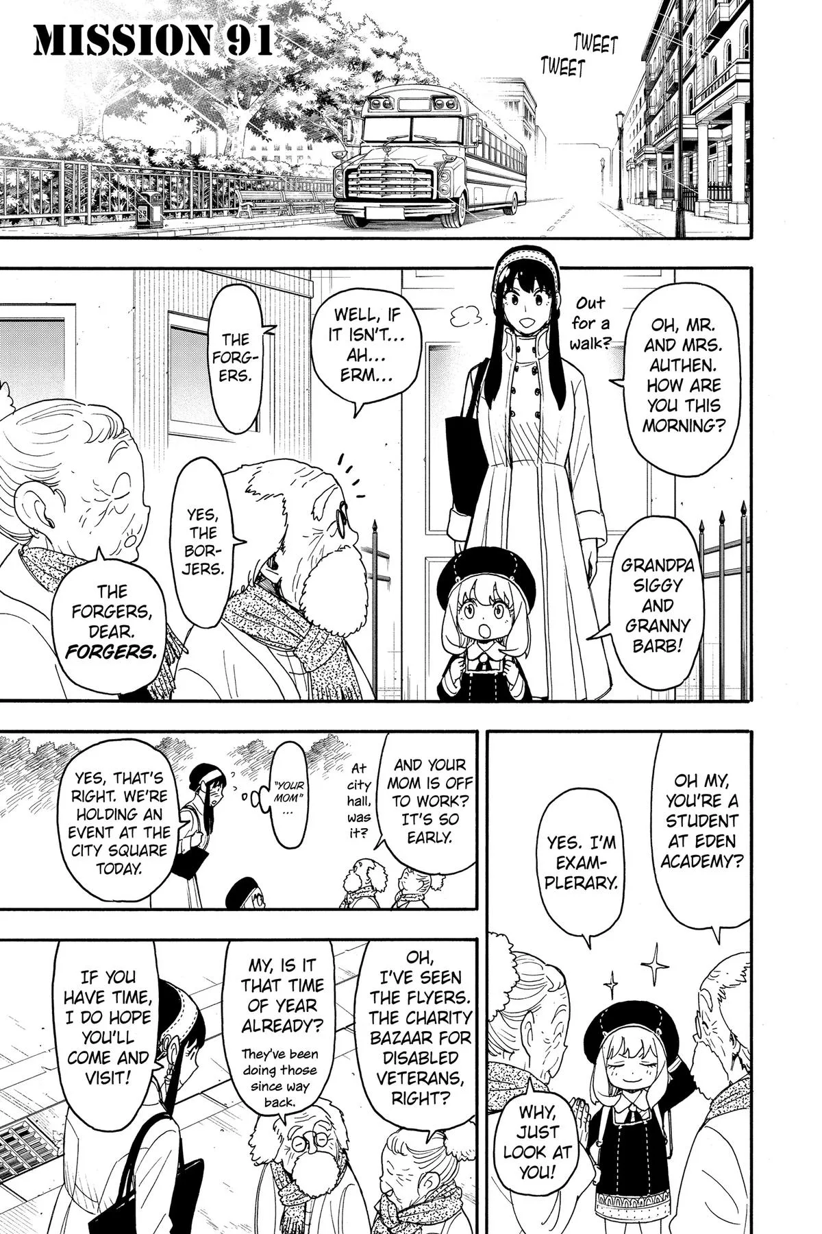 Spy x Family Chapter 91 Page 1