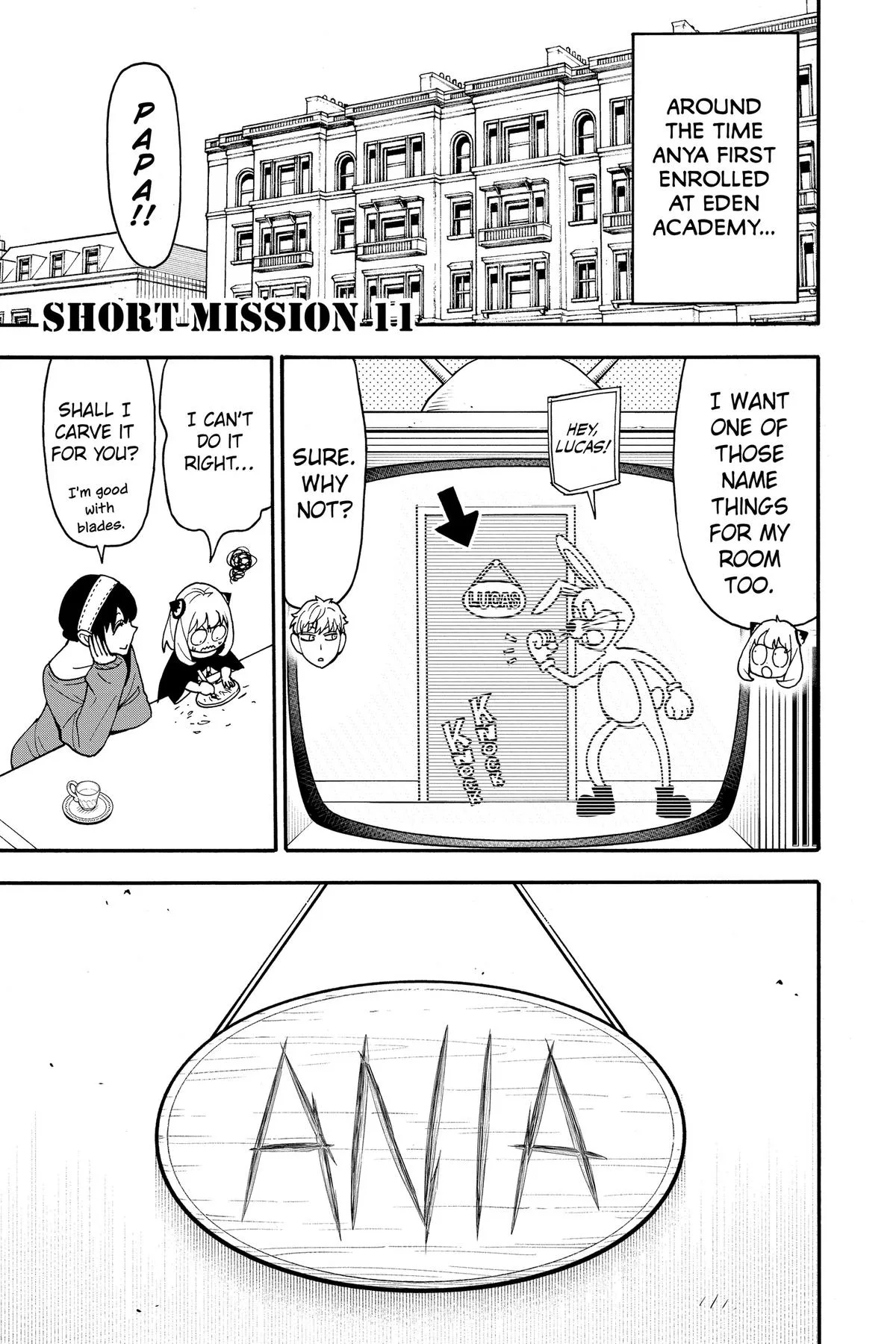 Spy x Family Chapter 92.5 Page 1